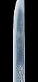 Blade and Mounting for a Dagger (Tantō), Steel, wood, lacquer, rayskin (samé), thread, copper-gold alloy (shakudō), gold, hiirodō, Japanese