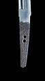 Blade and Mounting for a Dagger (Tantō), Steel, wood, lacquer, rayskin (samé), thread, copper-gold alloy (shakudō), gold, hiirodō, Japanese
