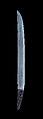 Blade and Mounting for a Dagger (Tantō), Steel, wood, lacquer,  rayskin (samé), thread, copper-gold alloy (shakudō), gold, Japanese
