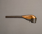Combination Pen Case and Pistol, Bronze, Japanese