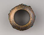 Archer's Ring, Silver, gold, enamel, Chinese