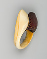 Archer's Ring, Ivory, leather, adhesive, Turkish
