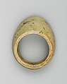 Archer's Ring, Stone, iron, copper, Turkish