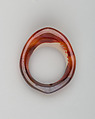 Archer's Ring, Agate, Turkish