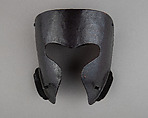 Half Mask (Menpō), Iron, lacquer, Japanese