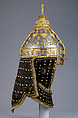 Ceremonial Armor for a High Ranking Official, Steel, copper, gold, silk, metallic thread, Chinese