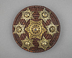 Shield, Cane, brass, iron, Sumatran, Batak