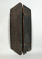 Shield, Wood, cane, Bornean, Dyak