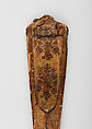 Dagger (Katar) and Sheath, Steel, leather, gold, Indian, Mughal