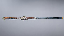 Double-Barreled Flintlock Shotgun, Nicolas Noël Boutet (French, Versailles and Paris, 1761–1833), Steel, wood (walnut, ebony), gold, silver, French, Versailles