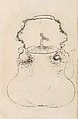 Verso 金工絵 Copy book of Toshiyoshi (also called Kōsō, Seijō, or Toshinaga), 紫原壽良画 Murasakibara Toshiyoshi (Japanese, born 1829), Ink on bound paper, Japanese