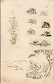 Verso 金工絵 Copy book of Toshiyoshi (also called Kōsō, Seijō, or Toshinaga), 紫原壽良画 Murasakibara Toshiyoshi (Japanese, born 1829), Ink on bound paper, Japanese