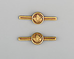 Pair of Sword-Grip Ornaments (Menuki), Gold, copper, Japanese