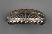 Toe Cap for a Foot Defense (Sabaton), Steel, gold, German, Augsburg