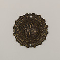 Bit Boss with Adam and Eve, Copper alloy, German, Bohemia or Saxony