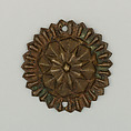 Pair of Bit Bosses, Copper alloy, probably Netherlandish