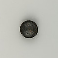 Button, maybe for a Horse Tack, Copper alloy, possibly Roman