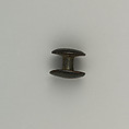 Button, maybe for a Horse Tack, Copper alloy, possibly Roman