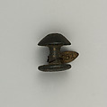 Button, maybe for a Horse Tack, Copper alloy, possibly Roman