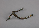 Prick Spur (Right), Copper alloy, gold, German
