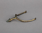 Prick Spur (Right), Copper alloy, gold, Central European