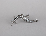 Rowel Spur, Iron alloy, silver, probably German