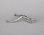 Rowel Spur, Iron alloy, tin, German