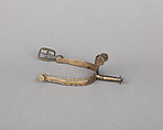 Rowel Spur (Right), Copper alloy, iron, French or German