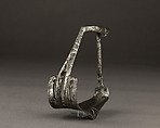 Pair of Stirrups, Iron, Bohemian or South German