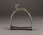 Stirrup, Iron, silver, Germanic