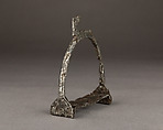 Stirrup, Iron, silver, Germanic