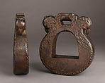 Pair of Stirrups, Wood, South Mexican or Guatemalan