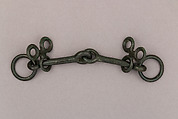 Snaffle Bit, Copper alloy (bronze), Villanovan or Etruscan