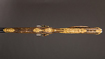 Double-Barreled Flintlock Shotgun with Exchangeable Percussion Locks and Barrels, Nicolas Noël Boutet (French, Versailles and Paris, 1761–1833), Steel, gold, wood (walnut), silver, horn, French, Versailles and Paris