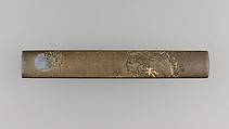 Knife Handle (Kozuka), Copper-silver alloy (shibuichi), copper-gold alloy (shakudō), gold, silver, Japanese