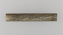 Knife Handle (Kozuka), Copper-silver alloy (shibuichi), gold, copper, copper-gold alloy (shakudō), Japanese