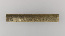 Knife Handle (Kozuka), Copper-silver alloy (shibuichi), Japanese