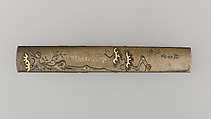 Knife Handle (Kozuka), Copper, copper-silver alloy (shibuichi), gold, copper-gold alloy (shakudō), Japanese