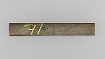 Knife Handle (Kozuka), Copper-silver alloy (shibuichi), gold, silver, copper, Japanese