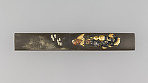 Knife Handle (Kozuka), Copper-silver alloy (shibuichi), gold, copper, silver, Japanese