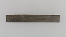 Knife Handle (Kozuka), Copper-silver alloy (shibuichi), gold, copper, silver, Japanese