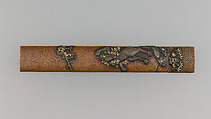 Knife Handle (Kozuka), Copper, gold, copper-gold alloy (shakudō), copper-silver alloy (shibuichi), Japanese