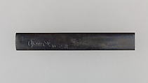 Knife Handle (Kozuka), Copper-gold alloy (shakudō), gold, Japanese