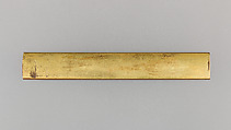 Knife Handle (Kozuka), Copper, gold, copper-gold alloy (shakudō), Japanese