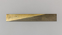 Knife Handle (Kozuka), Copper, copper-silver alloy (shibuichi), gold, silver, copper-gold alloy (shakudō), Japanese
