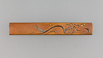 Knife Handle (Kozuka), Iwama Masayoshi (Japanese, 1764–1837), Copper, silver, gold, copper-gold alloy (shakudō), Japanese