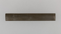 Knife Handle (Kozuka), Copper-silver alloy (shibuichi), gold, silver, Japanese