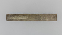 Knife Handle (Kozuka), Copper-silver alloy (shibuichi), gold, silver, Japanese