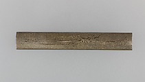 Knife Handle (Kozuka), Copper-silver alloy (shibuichi), gold, silver, Japanese