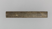 Knife Handle (Kozuka), Copper-silver alloy (shibuichi), silver, gold, copper-gold alloy (shakudō), copper, Japanese